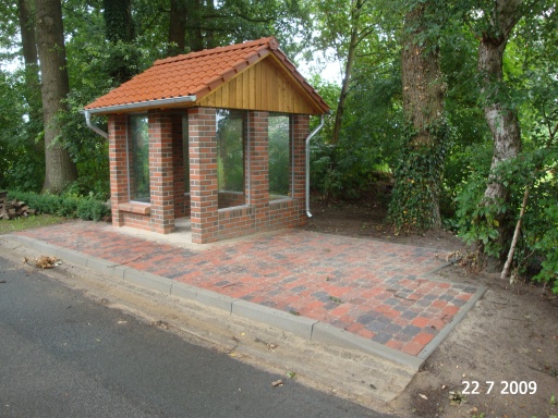 Bushäuschen der Architektengemeinschaft Goldenstedt