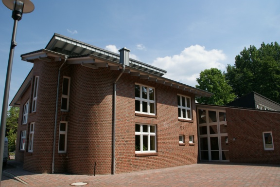 Pfarrheim nach Umbau durch die Architektengemeinschaft Goldenstedt